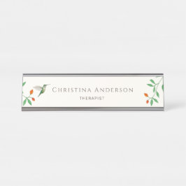 Hummingbird bureau naambordje