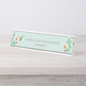 Hummingbird   bureau naambordje (Voorkant)