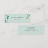 Hummingbird Business Card Mini Visitekaartje (Voorkant / Achterkant)