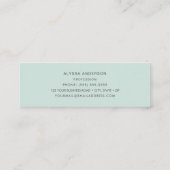 Hummingbird Business Card Mini Visitekaartje (Achterkant)