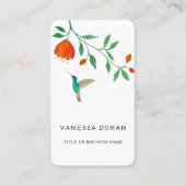 Hummingbird  Business Card Visitekaartje (Voorkant)