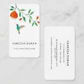 Hummingbird  Business Card Visitekaartje (Voorkant / Achterkant)