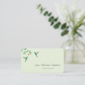 Hummingbird Business Card Visitekaartje (Staand voorkant)