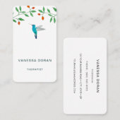 Hummingbird Business Card Visitekaartje (Voorkant / Achterkant)
