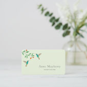 Hummingbird Business Card Visitekaartje (Staand voorkant)