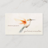 Hummingbird Business Cards Personalized Visitekaartje (Voorkant)