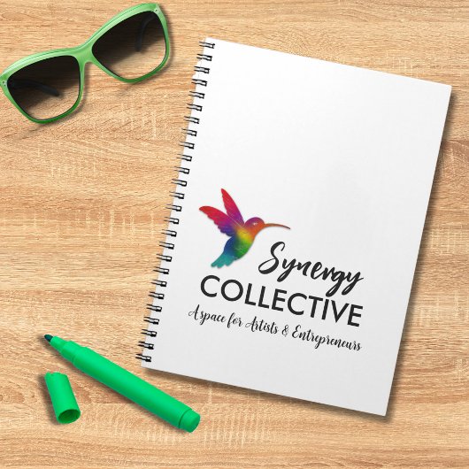 Hummingbird Business Logo Notitieboek
