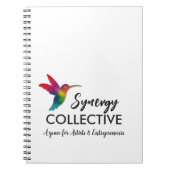 Hummingbird Business Logo Notitieboek (Voorkant)