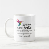 Hummingbird Business Logo Wit Koffiemok (Links)