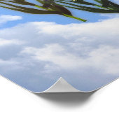 Hummingbird Butterflies Iris Flowers Poster (Hoek)