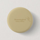 Hummingbird Button (Voorkant)