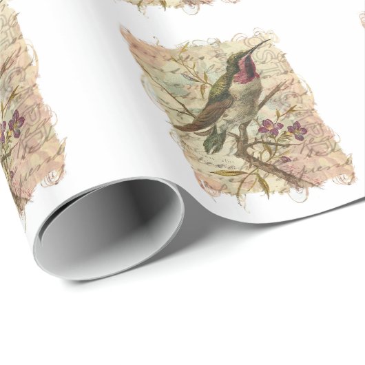  Hummingbird Cadeaupapier (Rol Hoek)