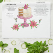 Hummingbird Cake Recipe  Theedoek (Gevouwen)