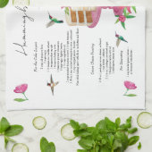 Hummingbird Cake Recipe Theedoek (Gevouwen)