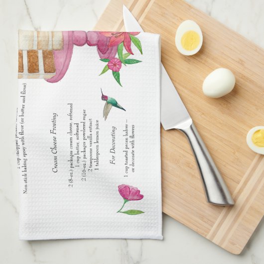 Hummingbird Cake Recipe Theedoek (Quarter Fold)