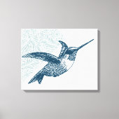  Hummingbird Canvas Afdruk (Voorkant)