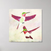 Hummingbird Canvas Kunst (Voorkant)