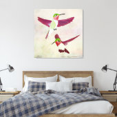 Hummingbird Canvas Kunst (Insitu (Slaapkamer))
