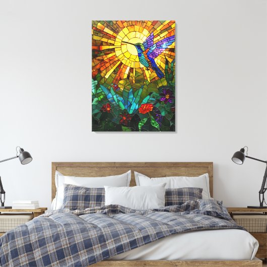 Hummingbird Canvas Kunst (Insitu (Slaapkamer))