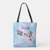 Hummingbird Canvas tas (Achterkant)