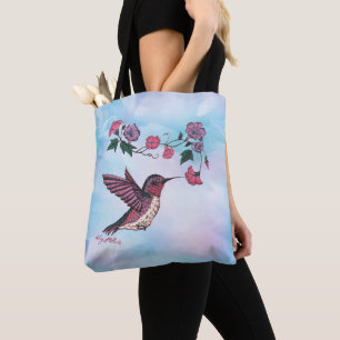 Hummingbird Canvas tas