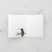 Hummingbird Card Bedankkaart (Binnen)