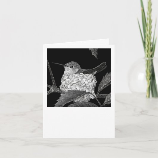 Hummingbird Card Kaart (Voorkant)