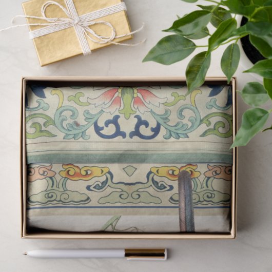 Hummingbird  Chinoiserie Floral Decoupage Tissuepapier (Geschenk)