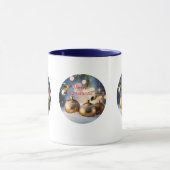 Hummingbird Christmas Coffee Cup Mok (Midden)