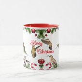 Hummingbird Christmas Coffee Cup Mok (Midden)