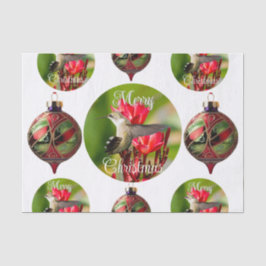 Hummingbird Christmas Tissue Paper Tissuepapier
