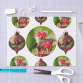 Hummingbird Christmas Tissue Paper Tissuepapier (Craft)