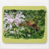 Hummingbird Clear Wing Moth Coordinating Items Muismat (Voorkant)