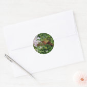 Hummingbird Clear Wing Moth Coordinating Items Ronde Sticker (Envelop)