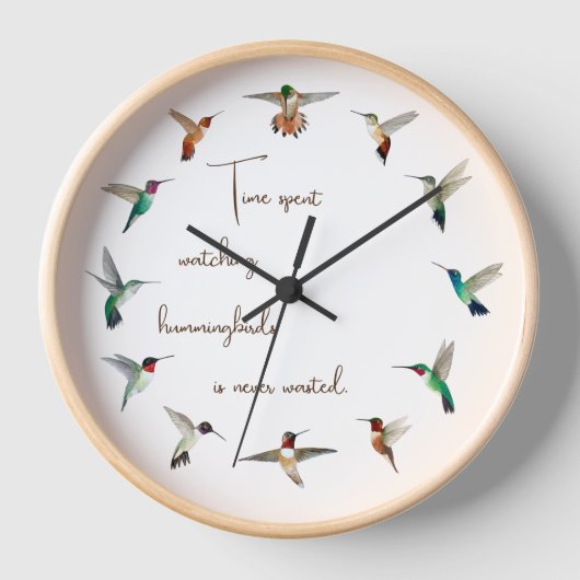 Hummingbird Clock (Voorkant)