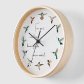 Hummingbird Clock (Hoek)