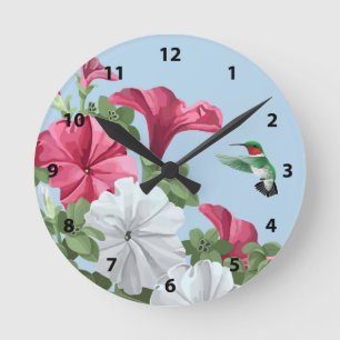 Hummingbird Clocks Ronde Klok