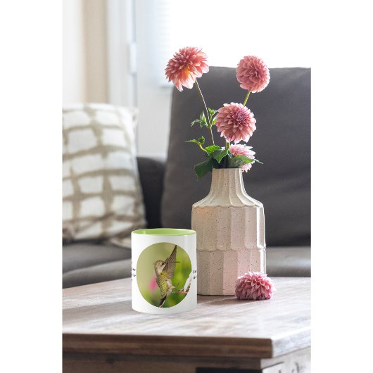 Hummingbird Coffee Cup met leuke feiten Mok