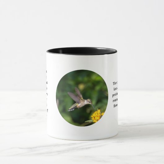Hummingbird Coffee Cup Mok (Midden)
