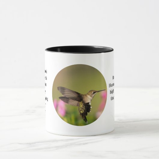 Hummingbird Coffee Cup Mok (Midden)