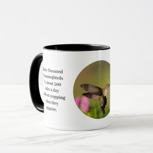 Hummingbird Coffee Cup Mok (Voorkant links)