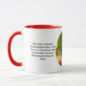Hummingbird Coffee Cup Mok (Links)