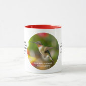 Hummingbird Coffee Cup Mok (Midden)