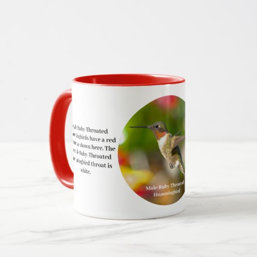 Hummingbird Coffee Cup Mok (Voorkant links)