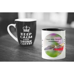Hummingbird Coffee Cup Mok