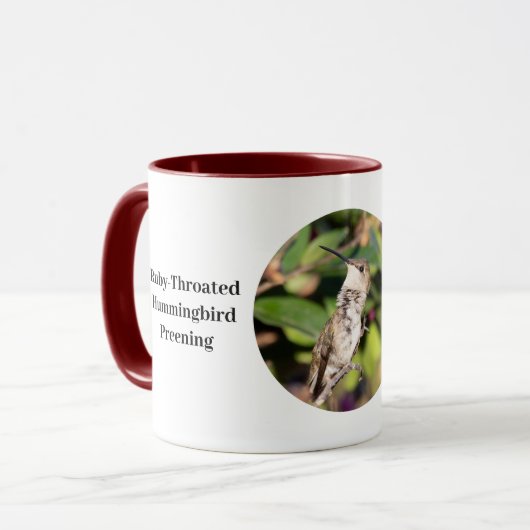 Hummingbird Coffee Cup Mok (Voorkant links)