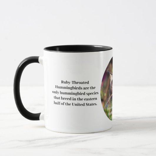 Hummingbird Coffee Cup Mok (Links)