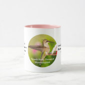 Hummingbird Coffee Cup Mok (Midden)
