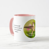 Hummingbird Coffee Cup Mok (Voorkant links)