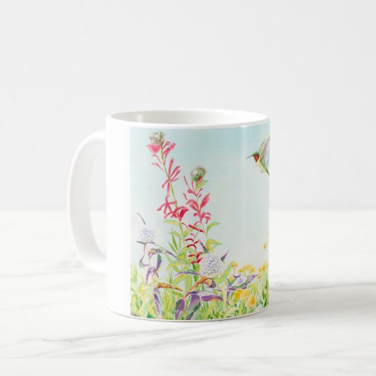 Hummingbird Coffee Mok (Voorkant links)